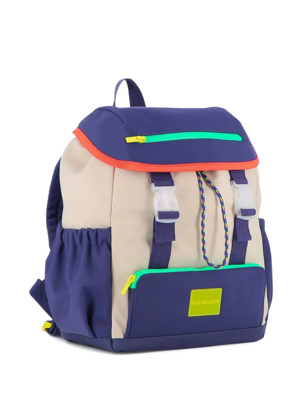 Billieblush Veelkleurige rugzak met vlakken Blauw