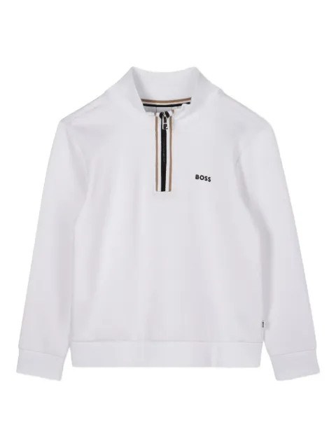 BOSS Kidswear Sweatshirt mit Reißverschluss