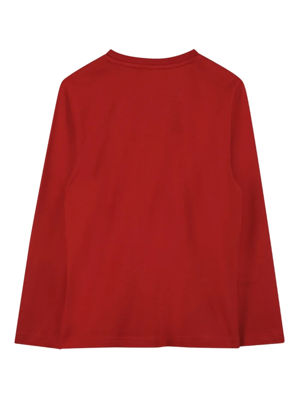 BOSS Kidswear T-shirt met lange mouwen Rood