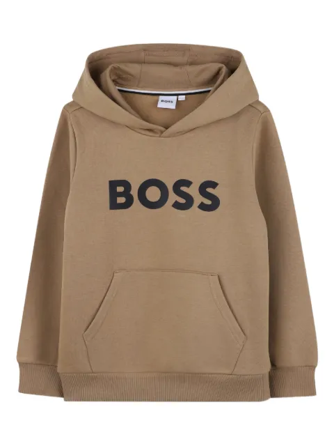 BOSS Kidswear logo-detail hoodie