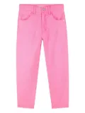 Billieblush heart-embroidered jeans - Pink