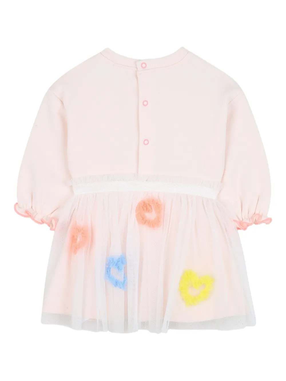 Billieblush Jurk met tulen laag en hartdetail Roze