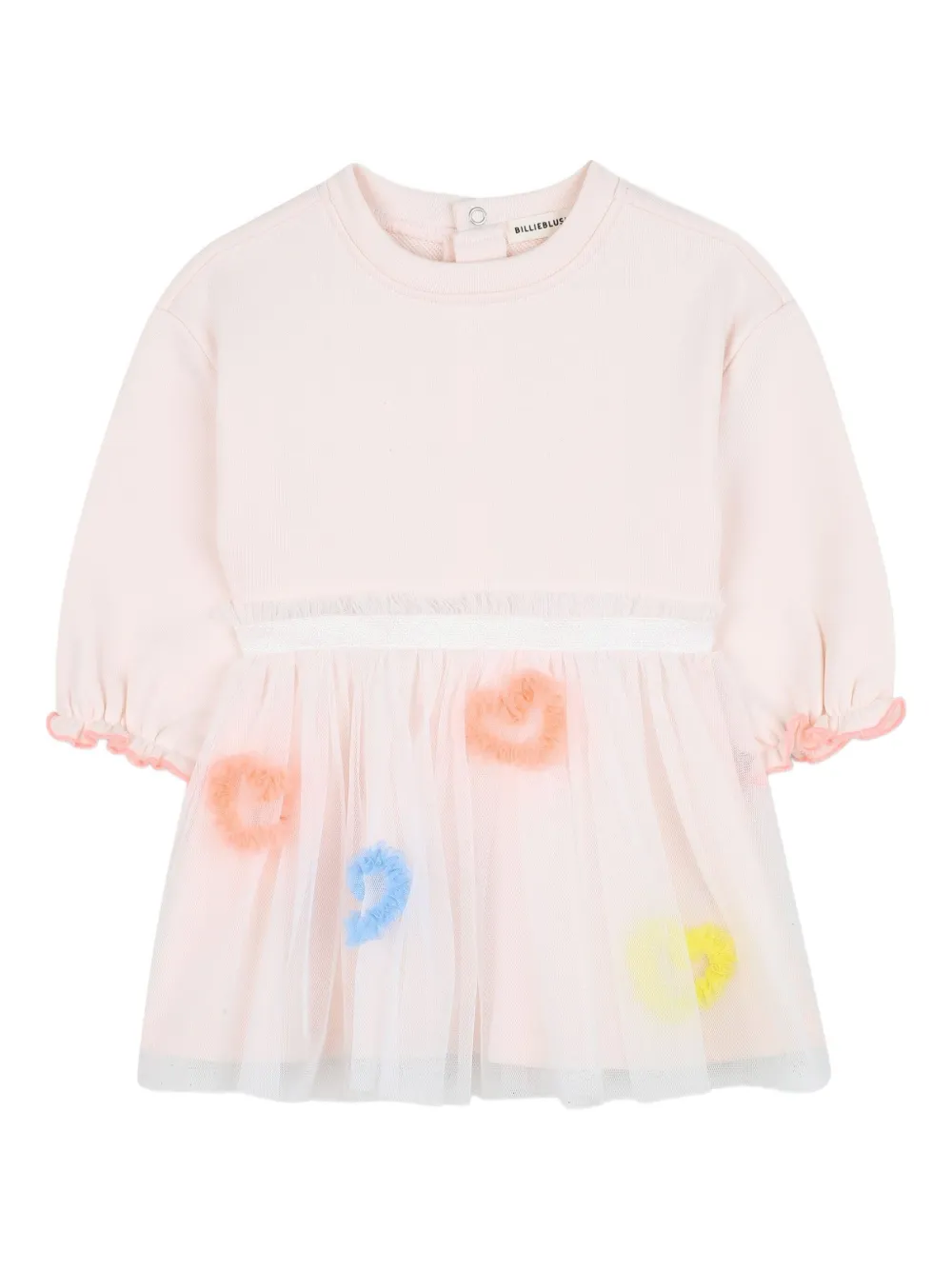 Billieblush Jurk met tulen laag en hartdetail Roze