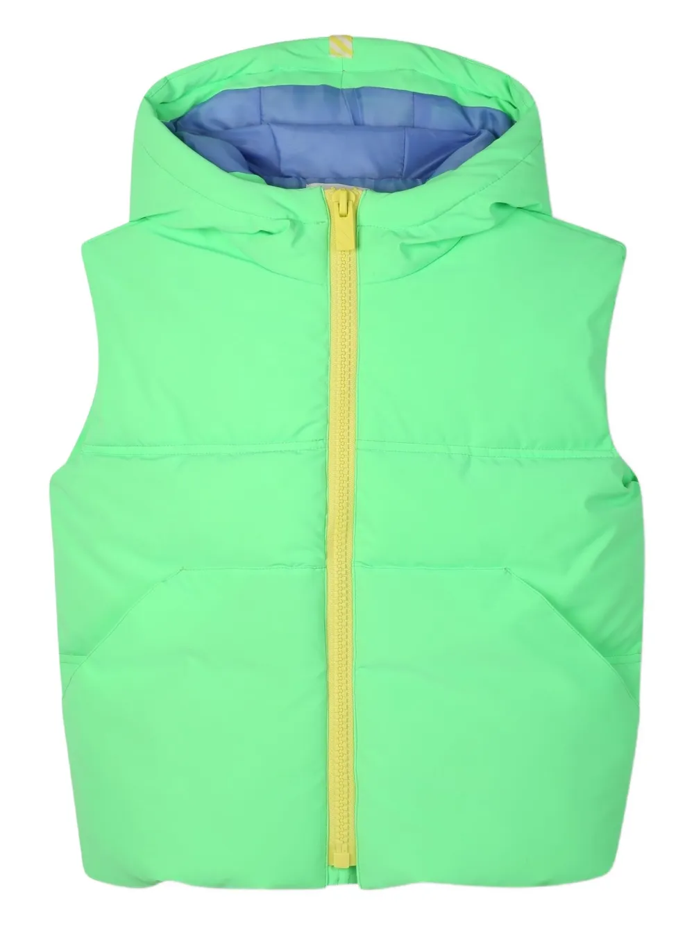 Billieblush romperwarmer met capuchon Groen