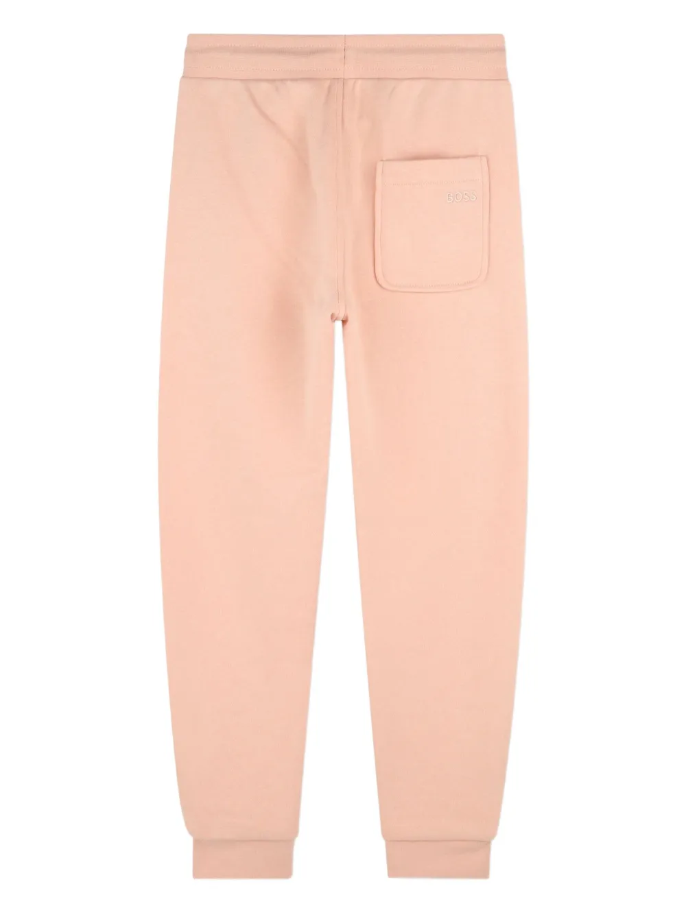 BOSS Kidswear Trainingsbroek met elastische tailleband Roze