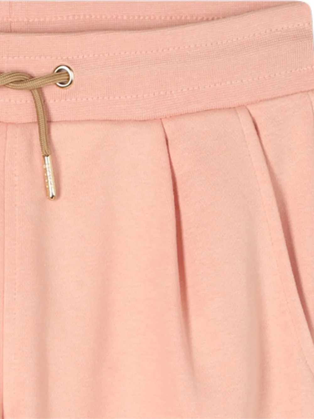 BOSS Kidswear Trainingsbroek met elastische tailleband Roze