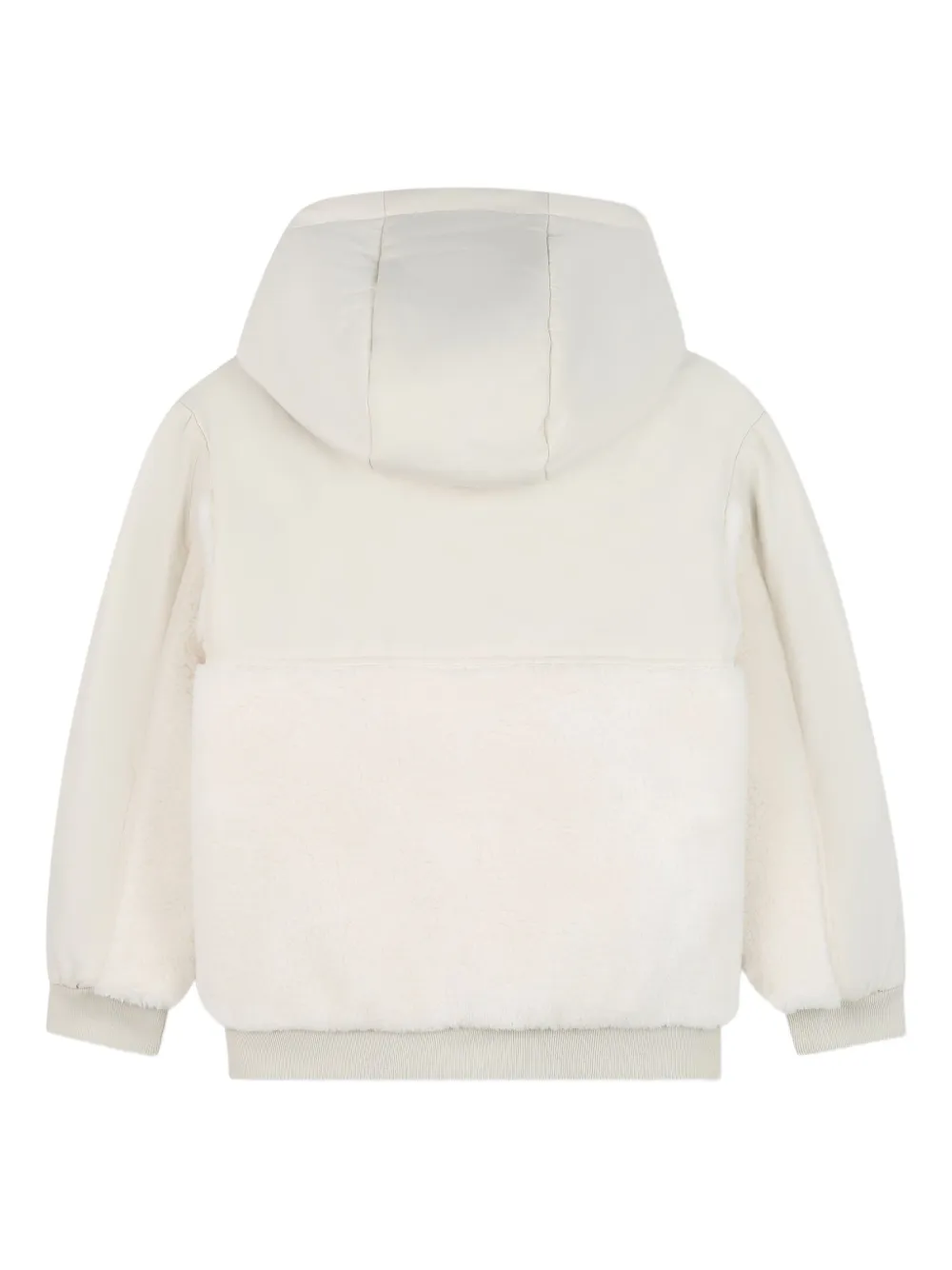 BOSS Kidswear Jack met vlakken Wit