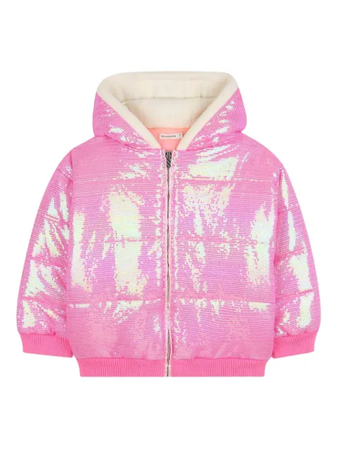 Billieblush sequined puffer jacket