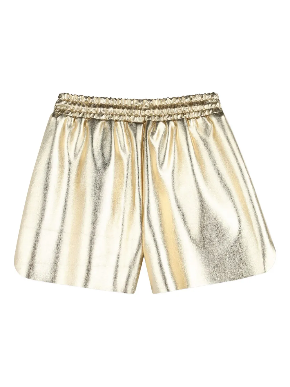 BOSS Kidswear Shorts met trekkoord Goud