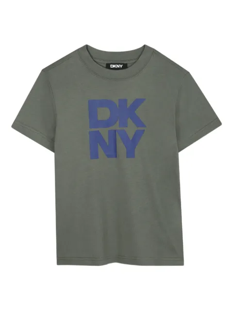Dkny Kids تيشيرت بطبعة شعار الماركة