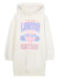 Billieblush graphic-print hoodie dress - Neutrals