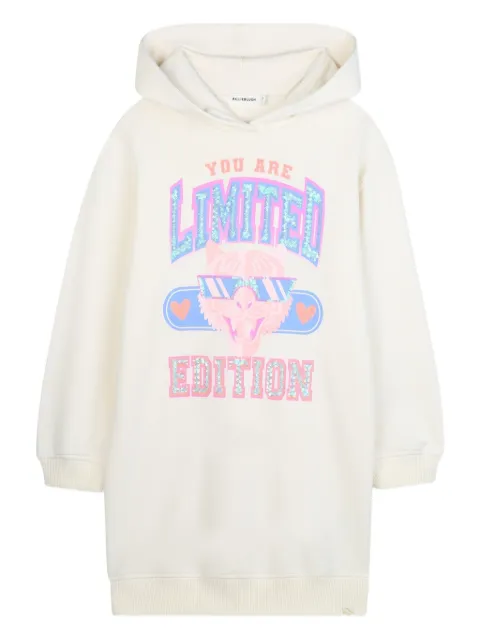 Billieblush graphic-print hoodie dress