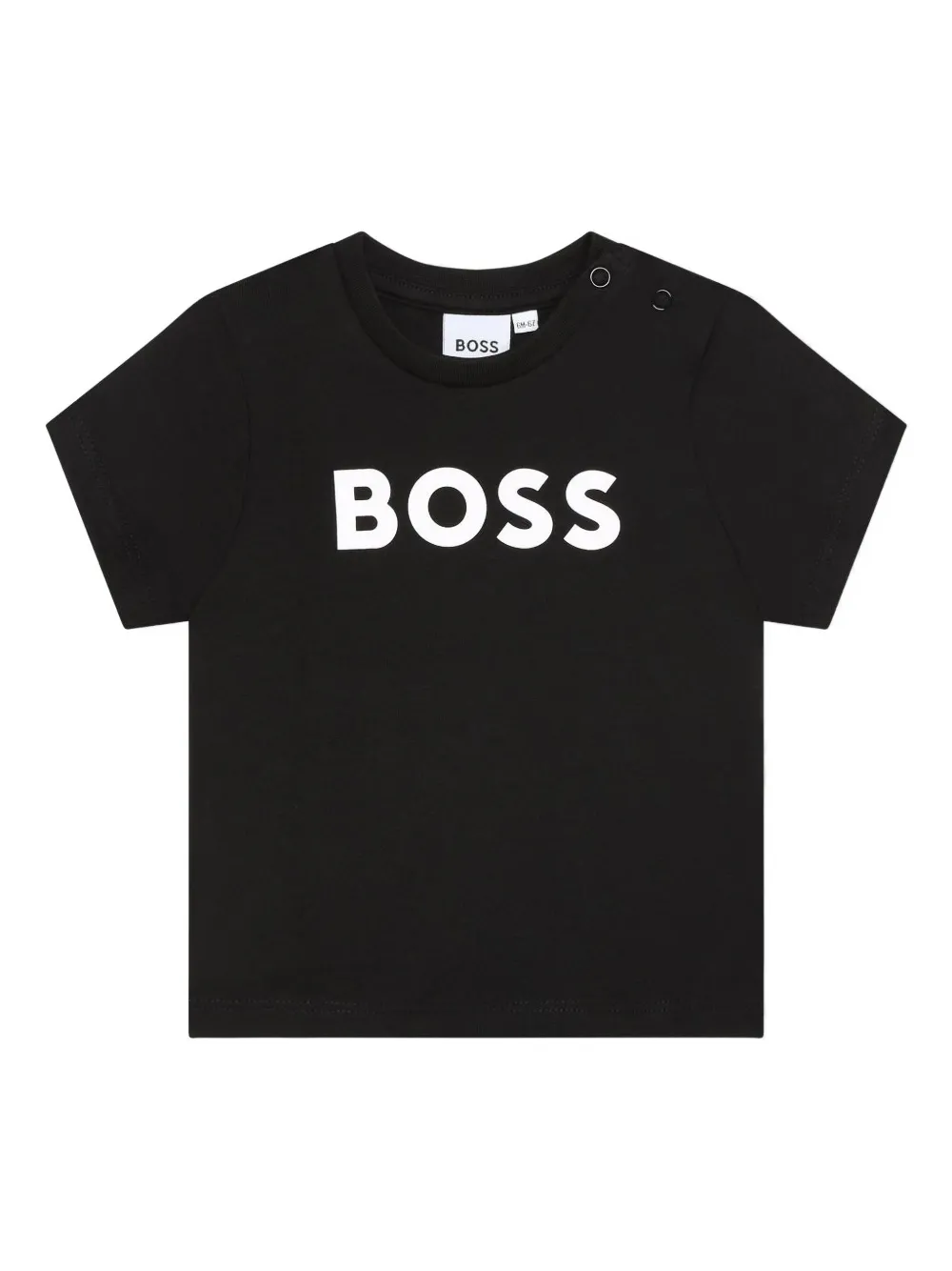 BOSS Kidswear T-shirt in cotone con logo - Nero