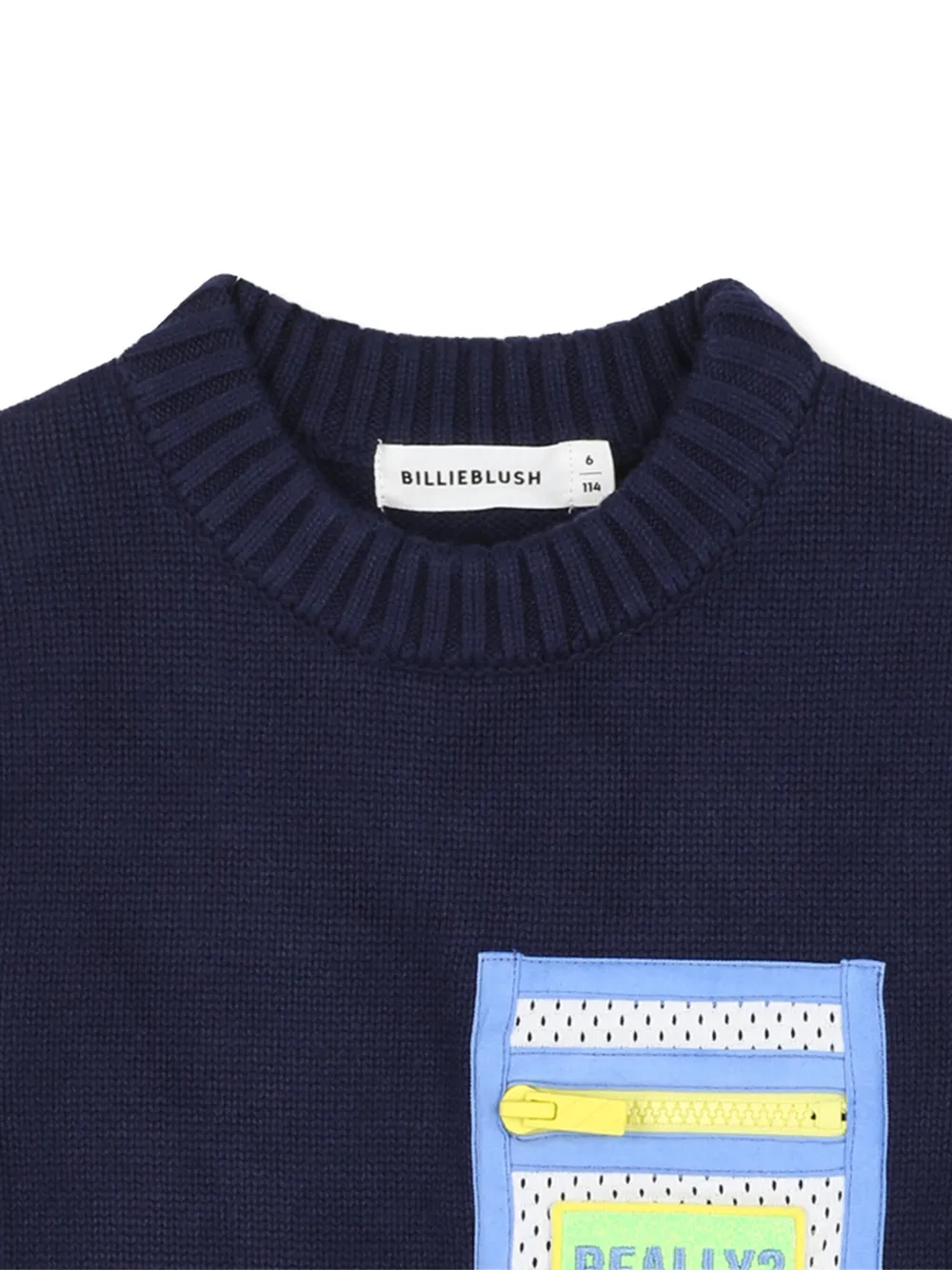 Billieblush Trui met opgestikte zak Blauw