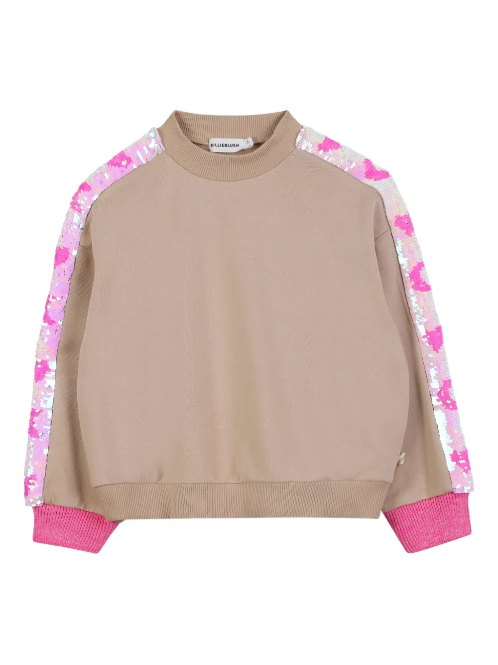 Billieblush Sweater verfraaid met pailletten Beige