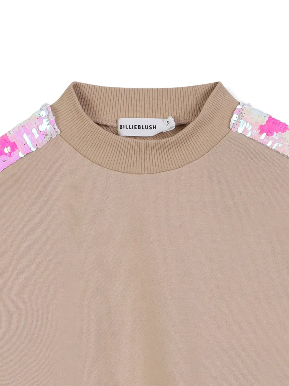 Billieblush Sweater verfraaid met pailletten Beige