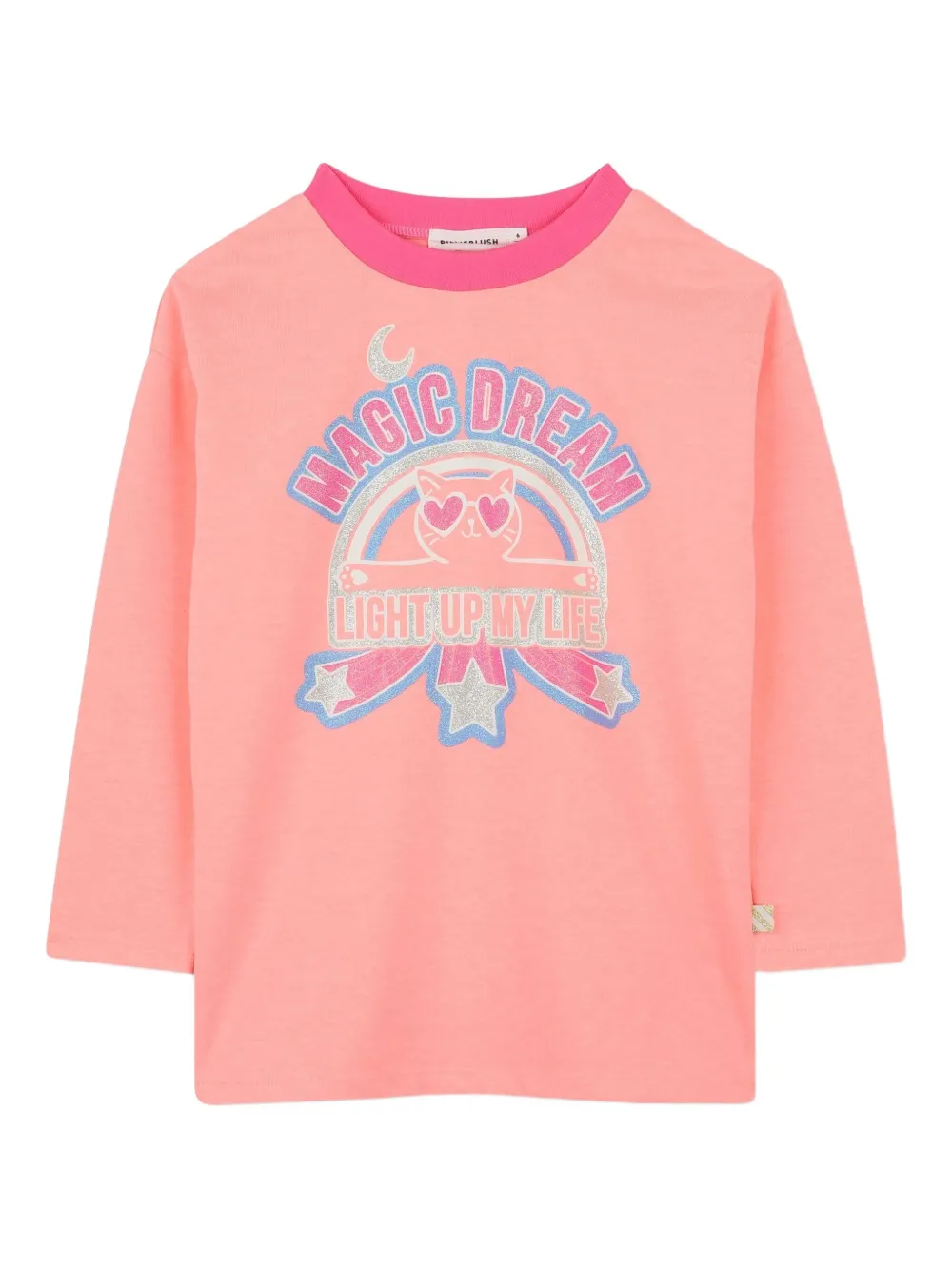Billieblush Pyjama met lange mouwen en grafische print Roze