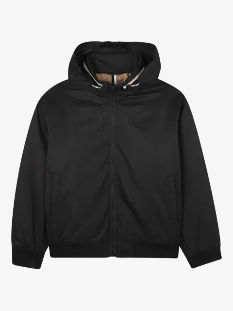 BOSS Kidswear zip-up bomber jacket