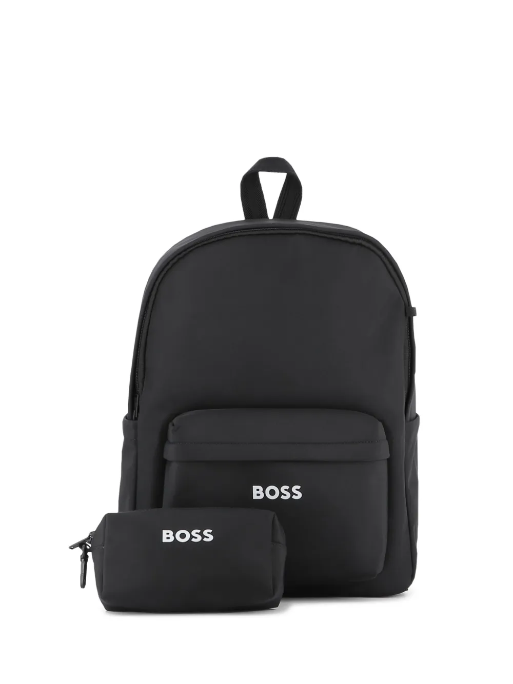 BOSS Kidswear logo-print backpack (set of two) | Schwarz | Image 1