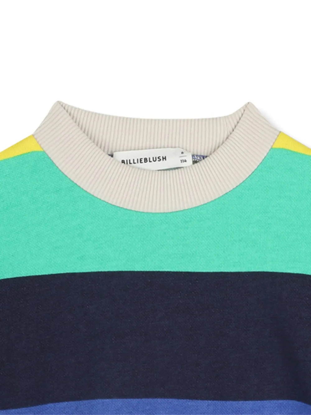 Billieblush Gestreepte gebreide sweater Blauw