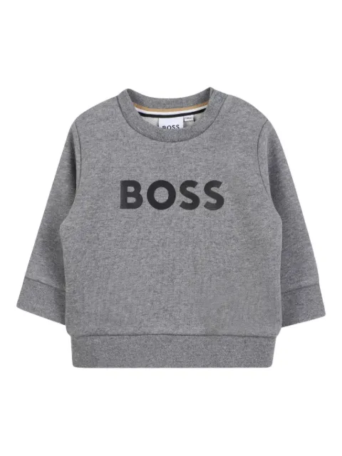 BOSS Kidswear logo-print sweatshirt