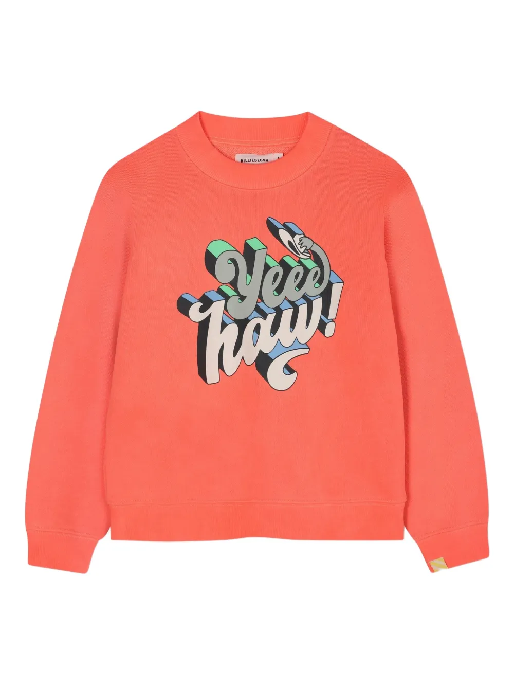 Billieblush Sweater met grafische print Oranje