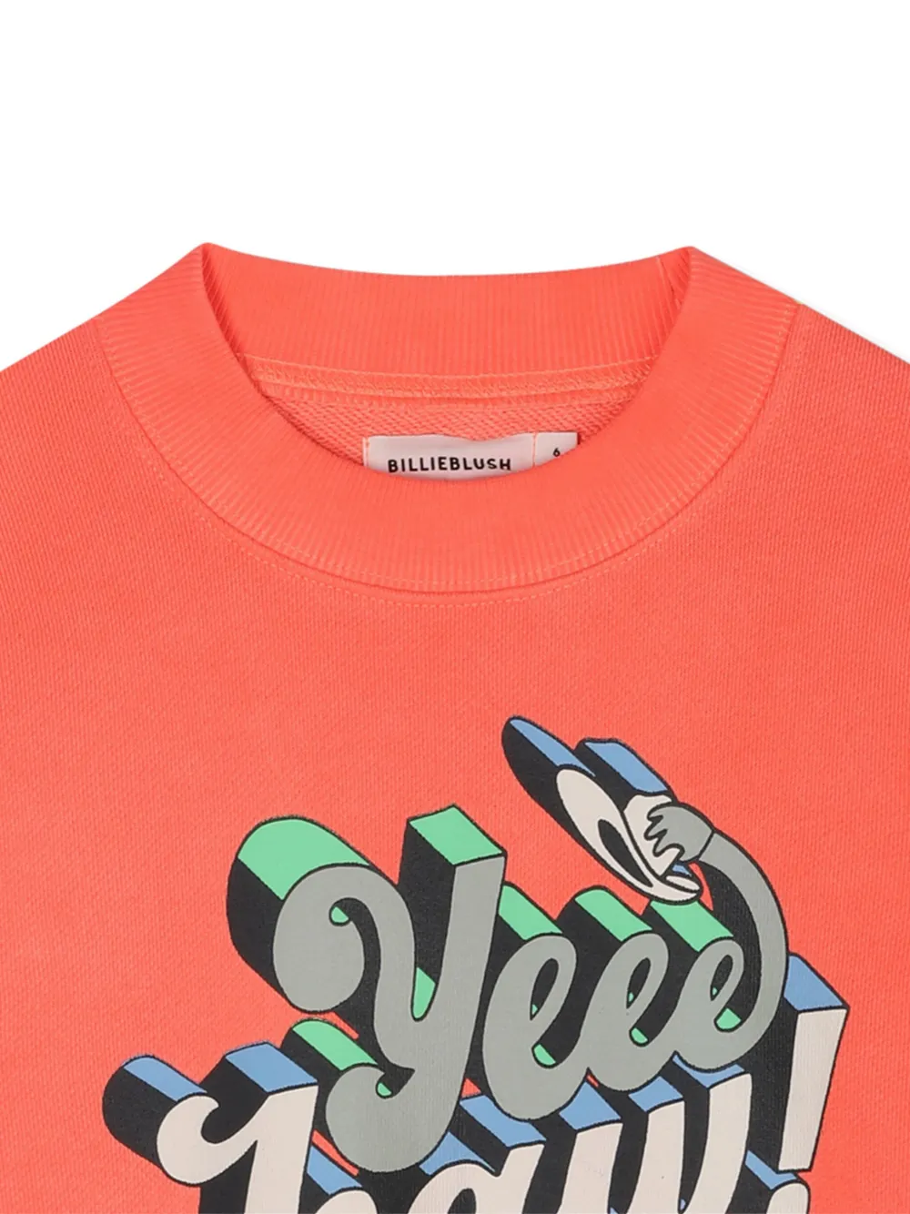 Billieblush Sweater met grafische print Oranje