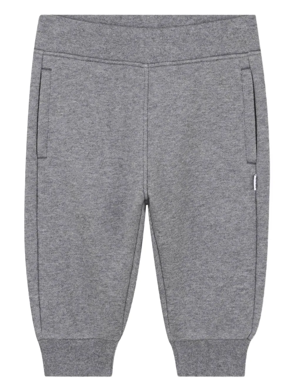 Bosswear Logo-patch Trouser Set In Gray