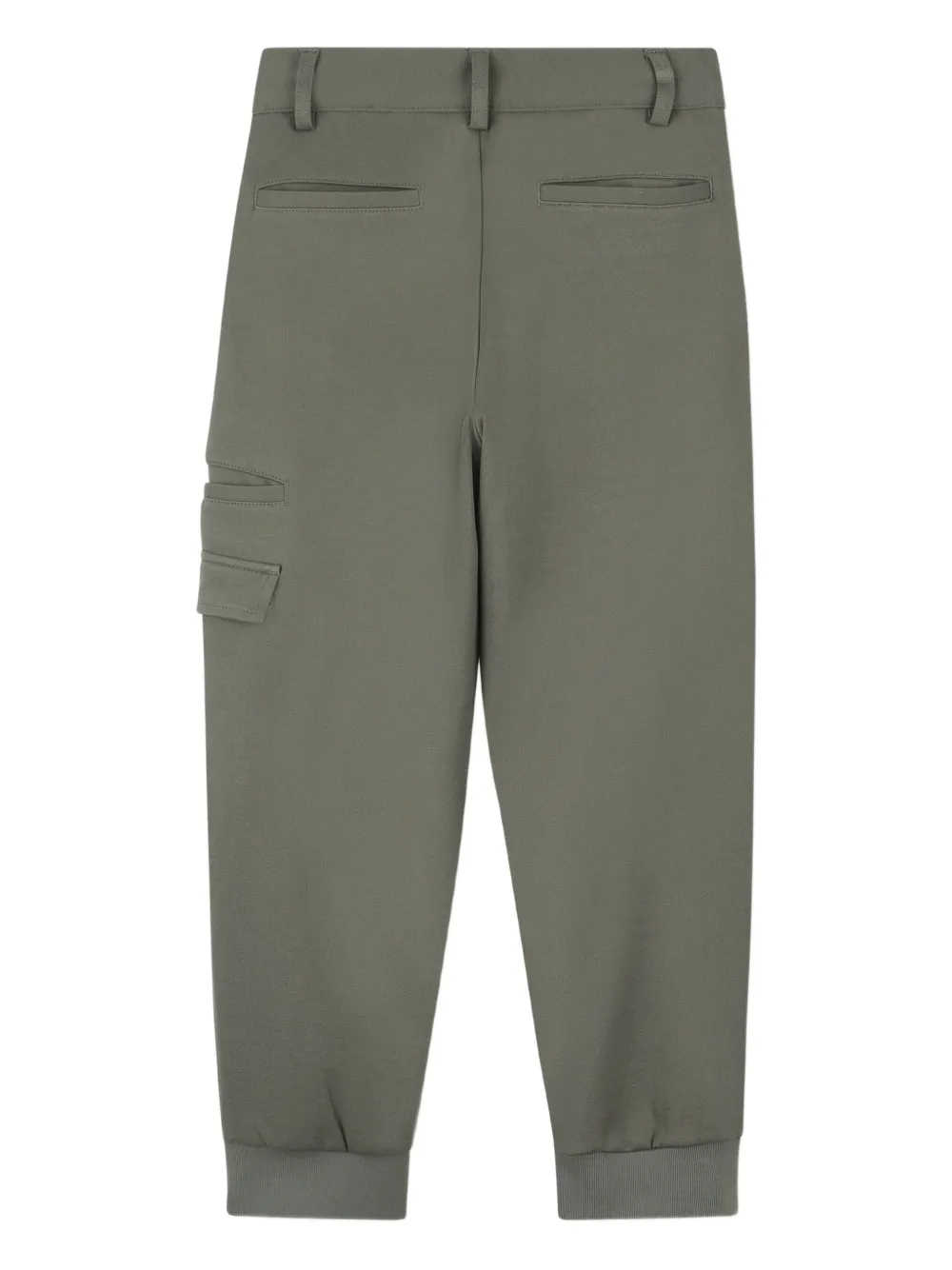 BOSS Kidswear Broek met cargozak Groen