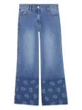 Billieblush paisley-print jeans - Blue
