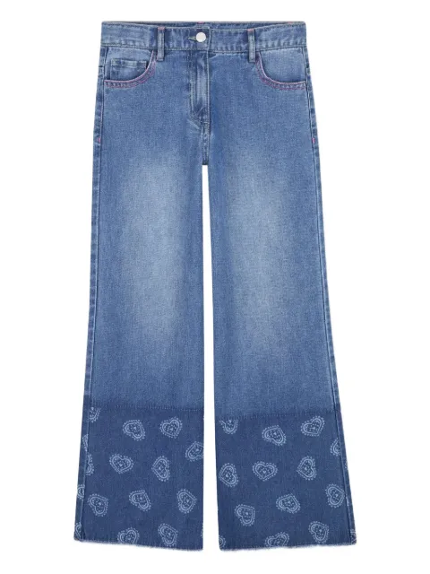 Billieblush jean à motif cachemire