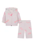Billieblush love-print tracksuit - Pink