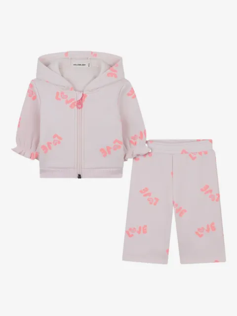 Billieblush love-print tracksuit