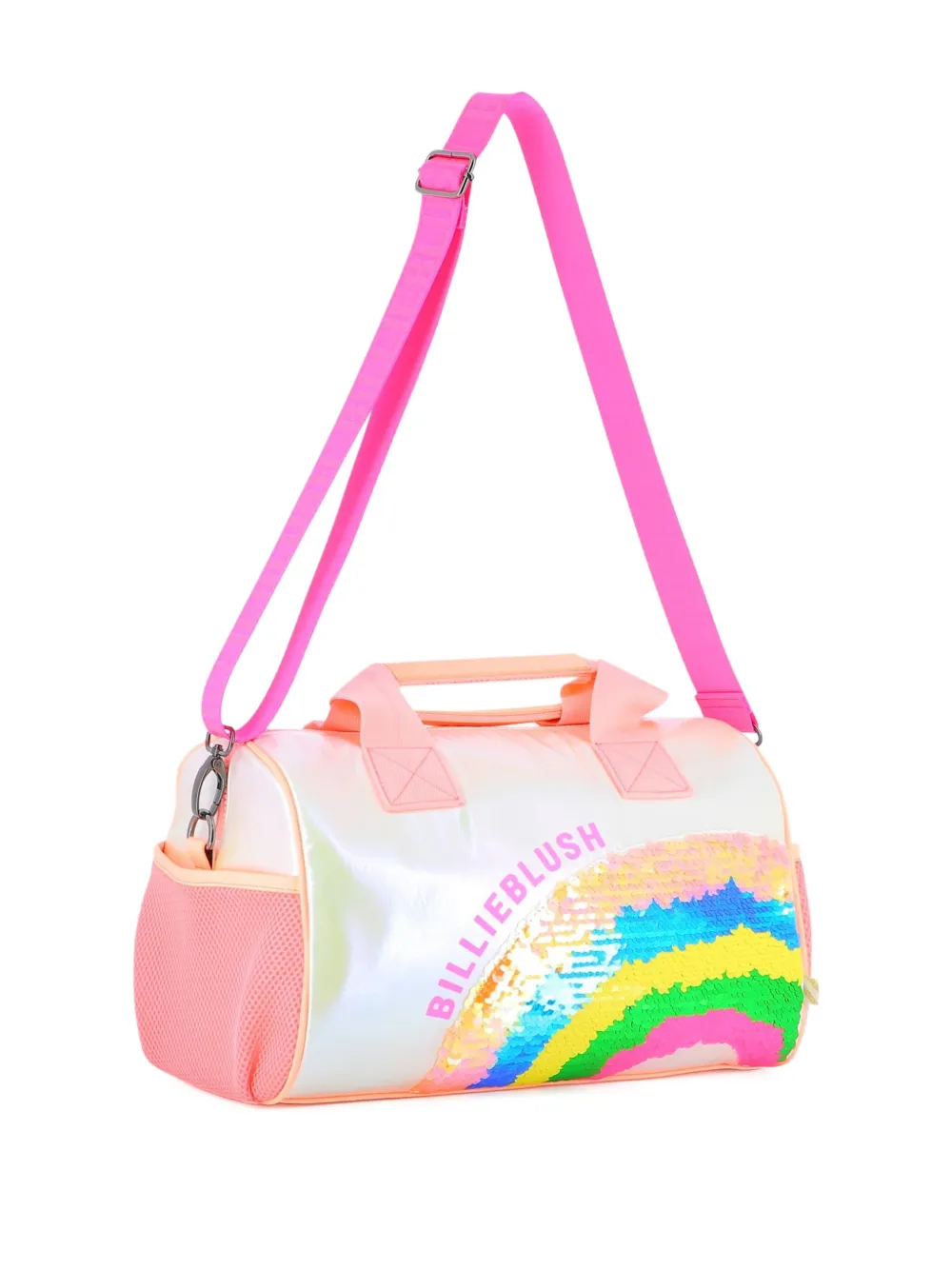 Billieblush Regenboog duffeltas met pailletten Roze