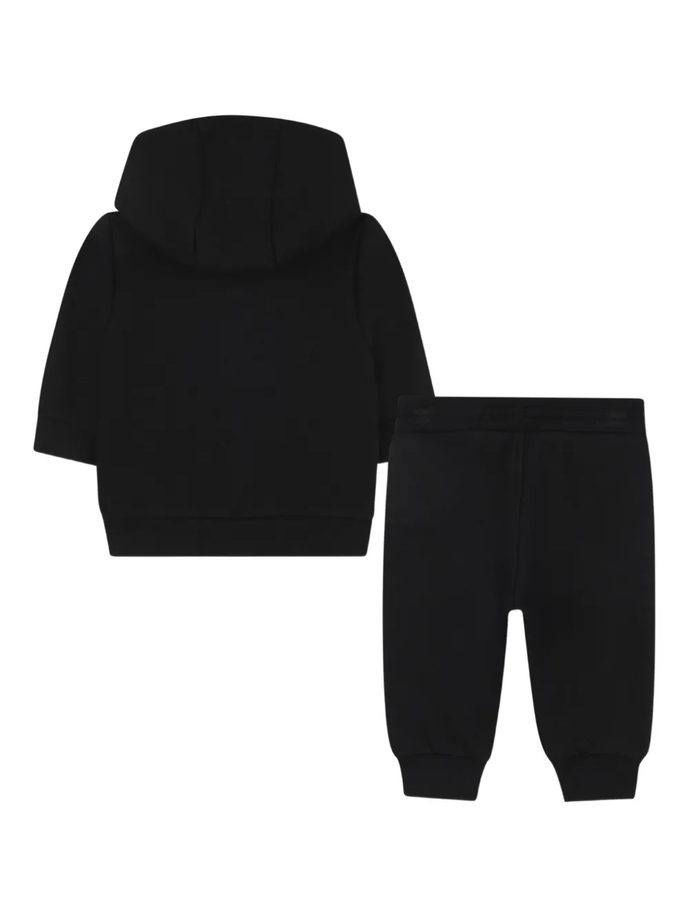 BOSS Kidswear Trainingspak met capuchon en rits Zwart