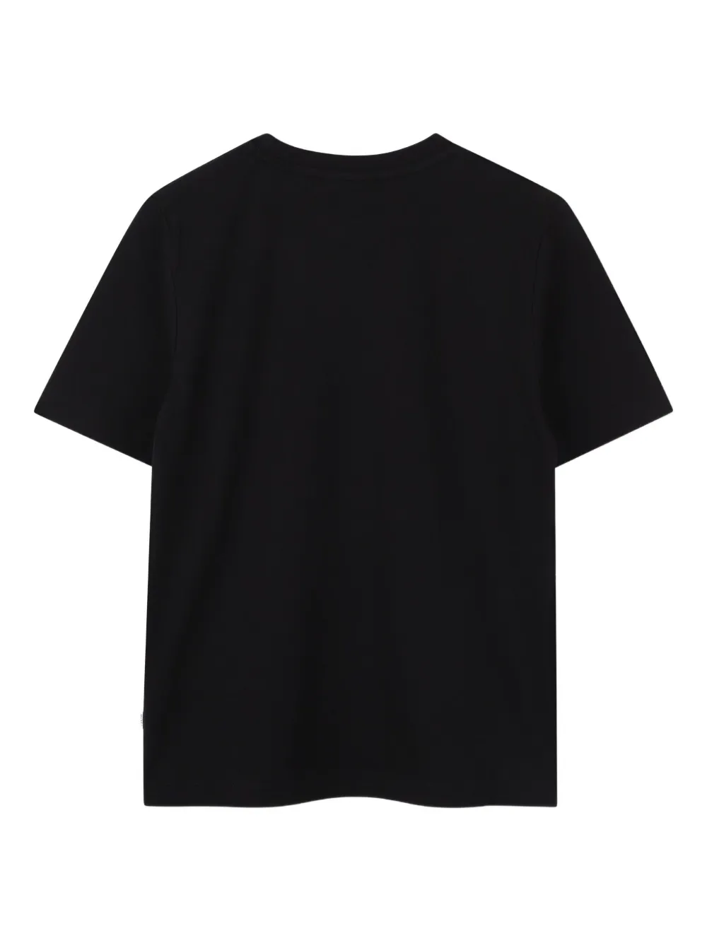 BOSS Kidswear T-shirt met abstracte grafische print Zwart