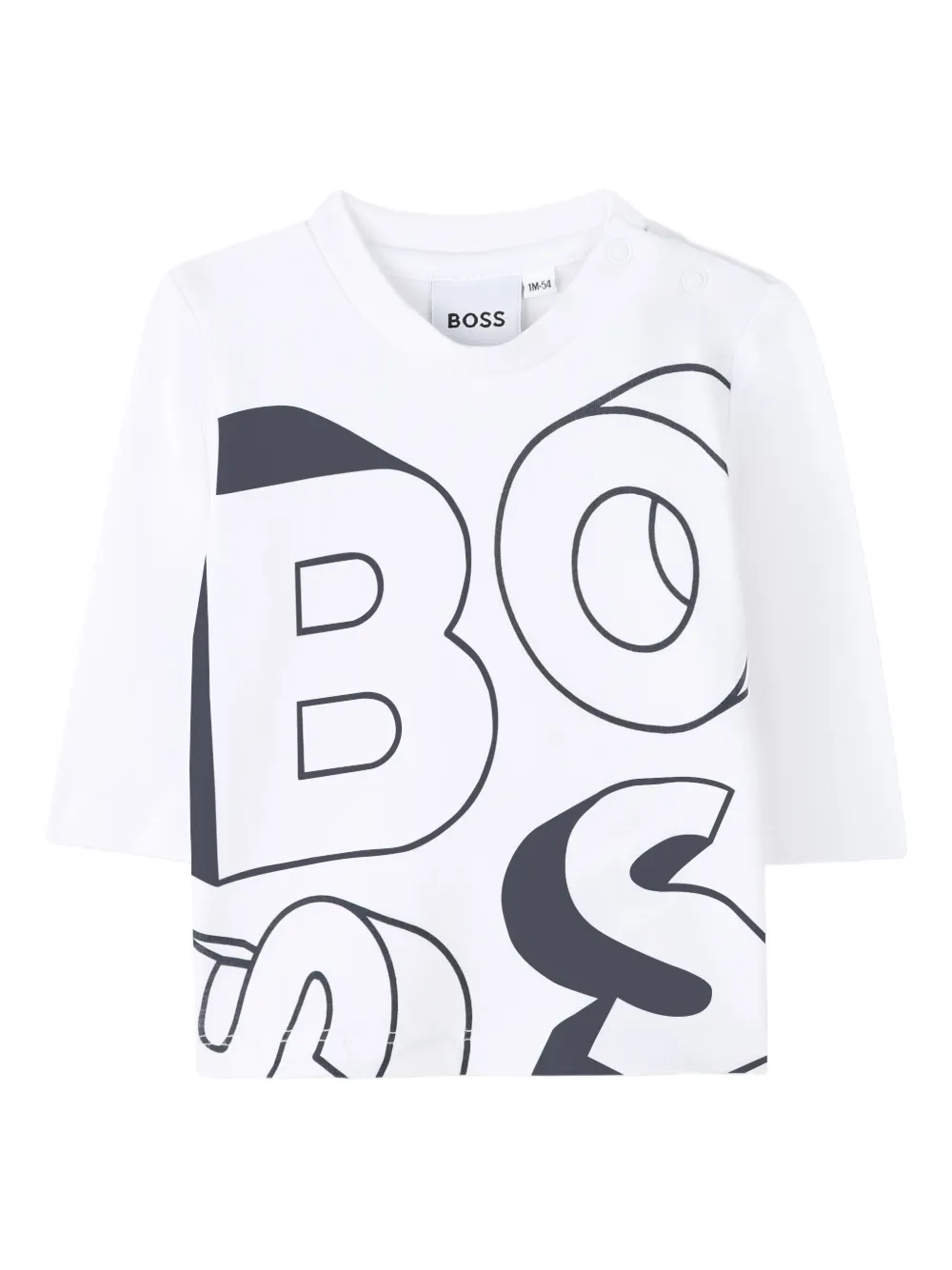 BOSS Kidswear Set van drie trainingspakken met vlakken Beige