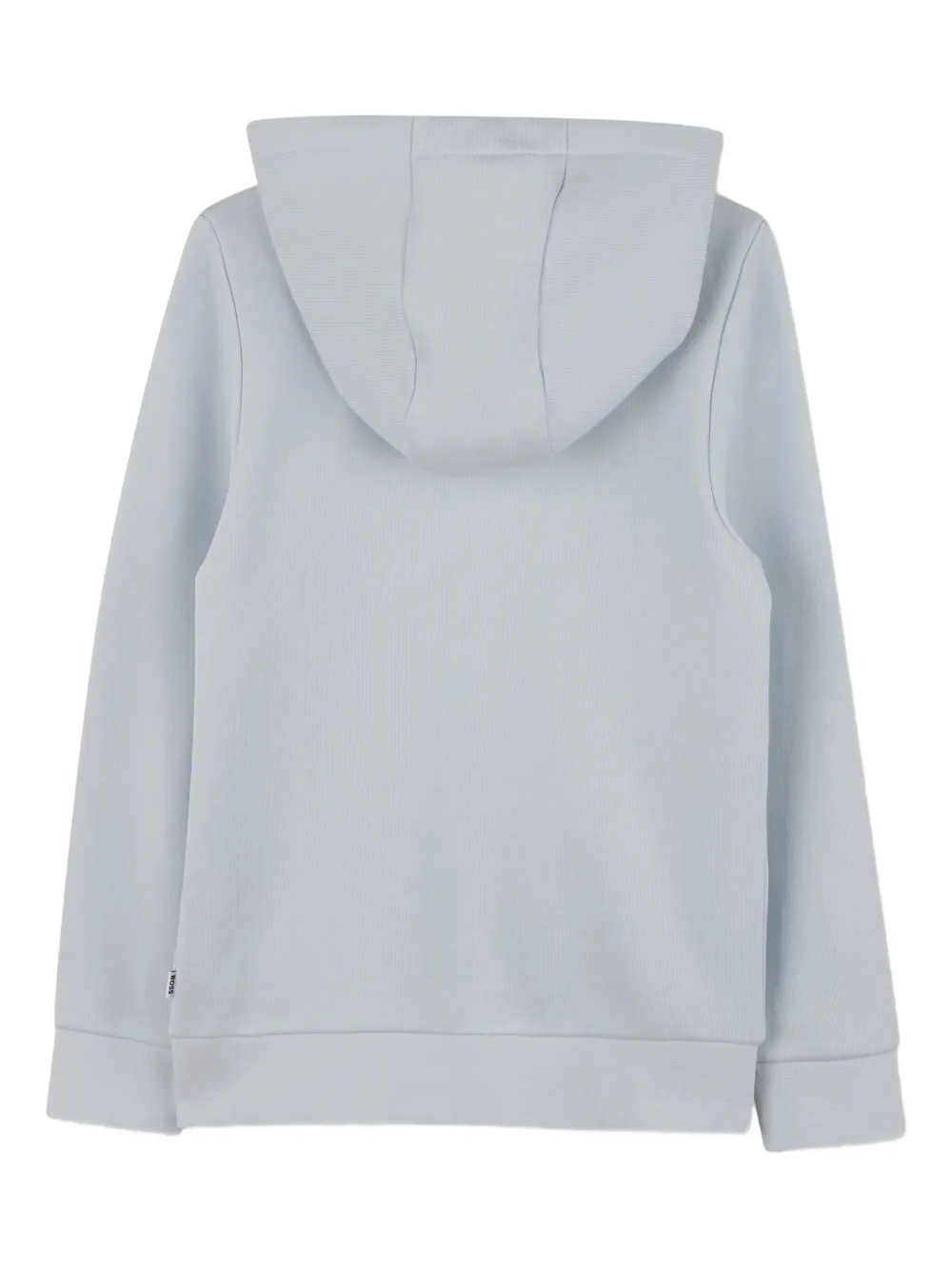 BOSS Kidswear Vest met capuchon en rits Blauw