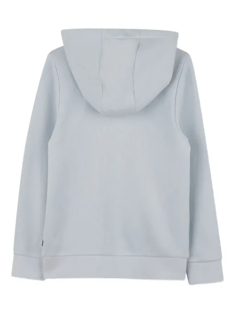 BOSS Kidswear hooded zip-up cardigan