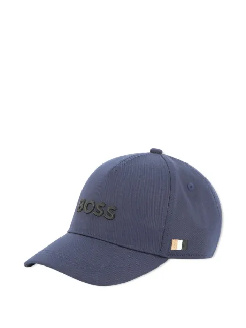 BOSS Kidswear logo-embellished cap