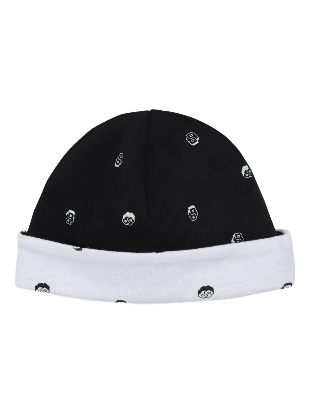 BOSS Kidswear Romperset met stippen Wit