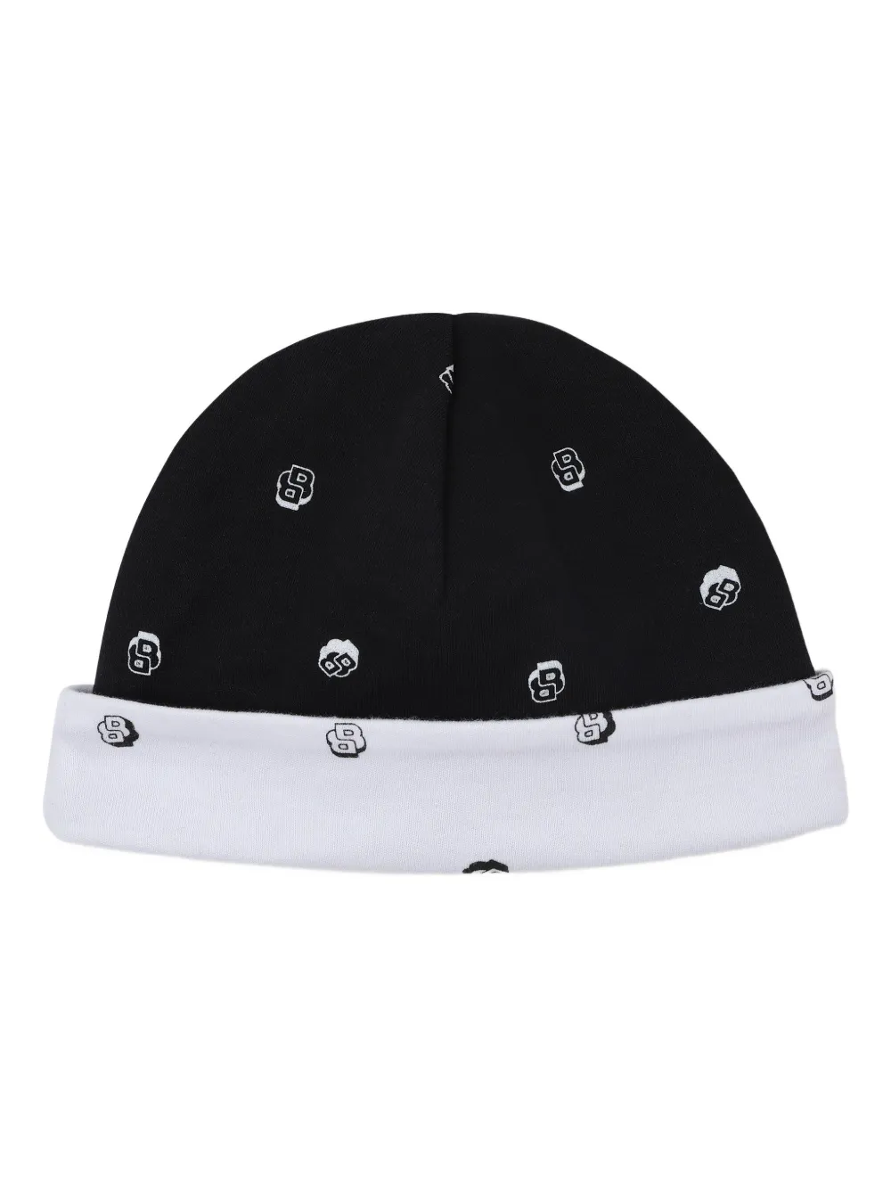 BOSS Kidswear Romperset met stippen Wit