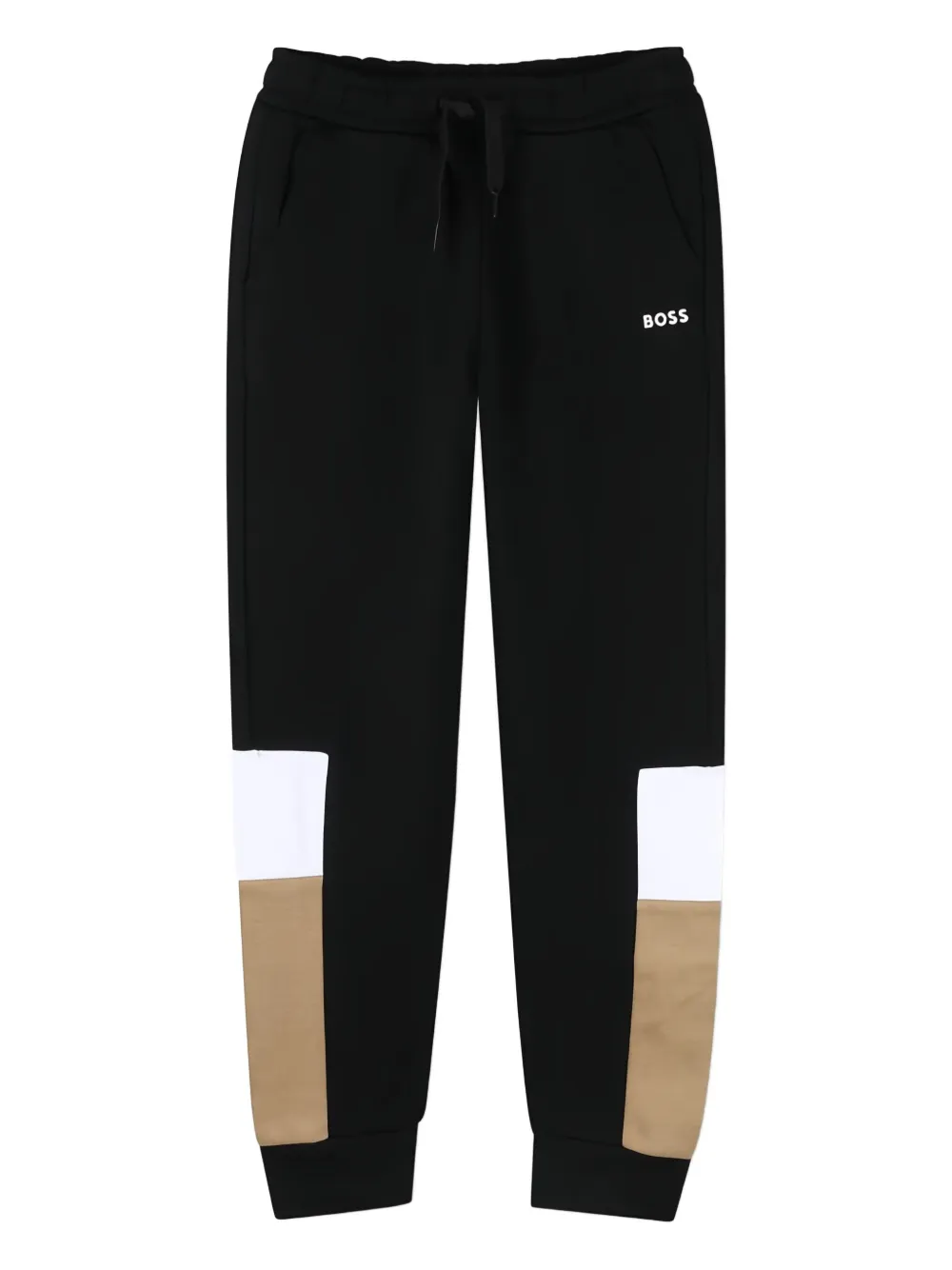 Bosswear Drawstring Tracksuit Bottoms In Black
