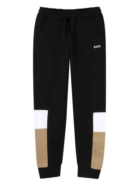 BOSS Kidswear drawstring tracksuit bottoms