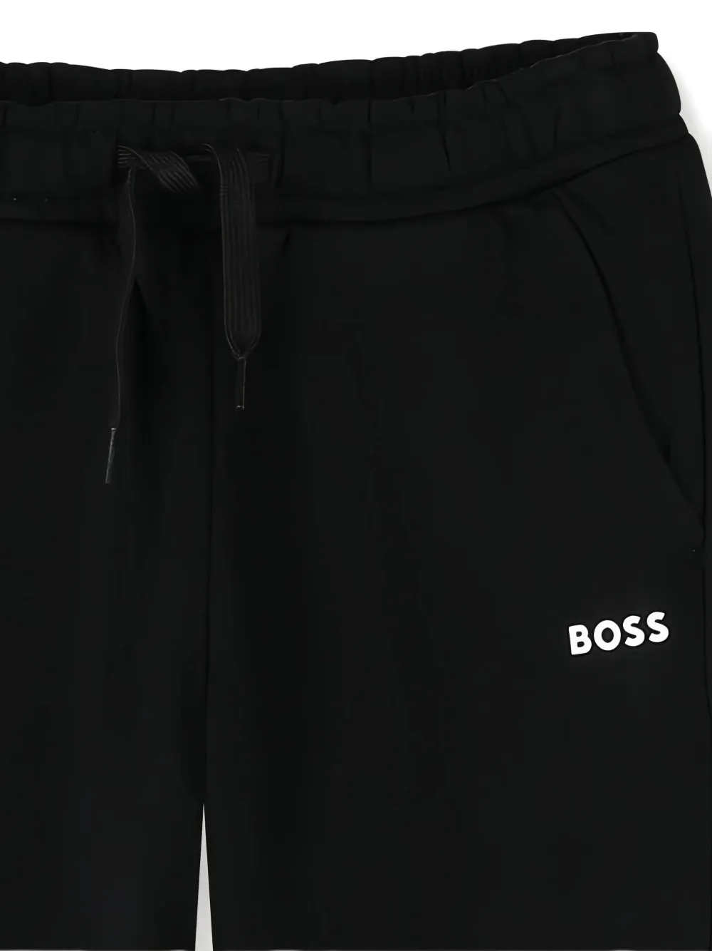 Bosswear Drawstring Tracksuit Bottoms In Black