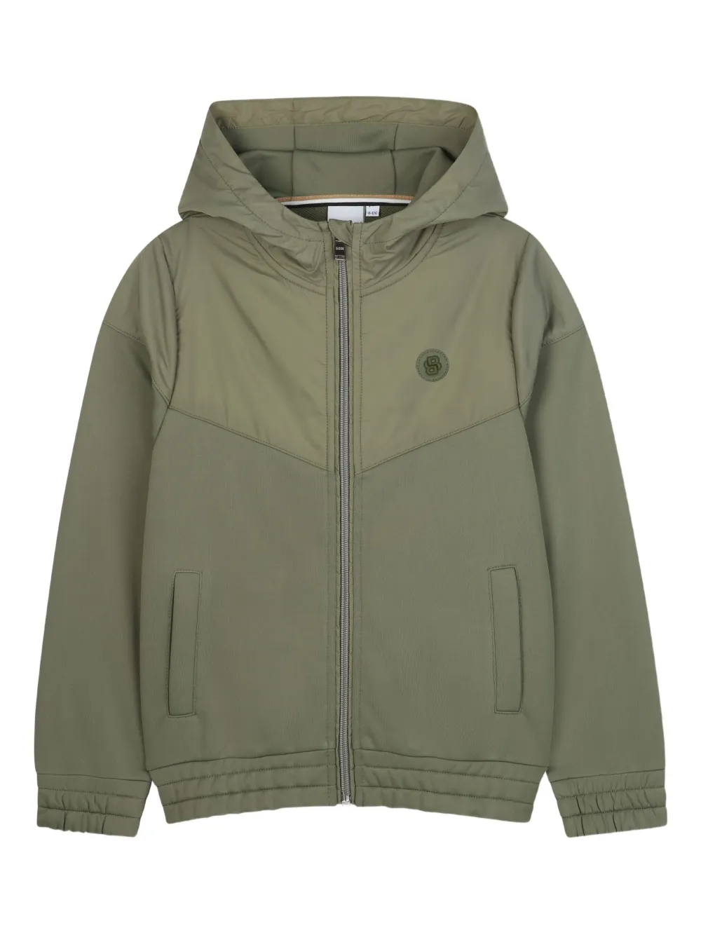 BOSS Kidswear Sweater met capuchon Groen