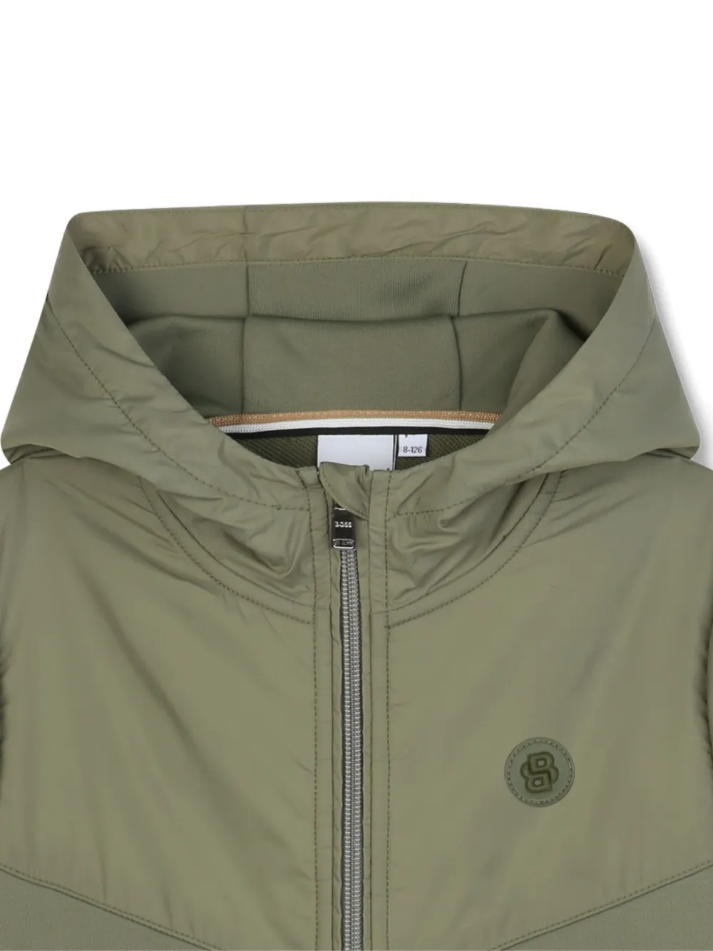 BOSS Kidswear Sweater met capuchon Groen