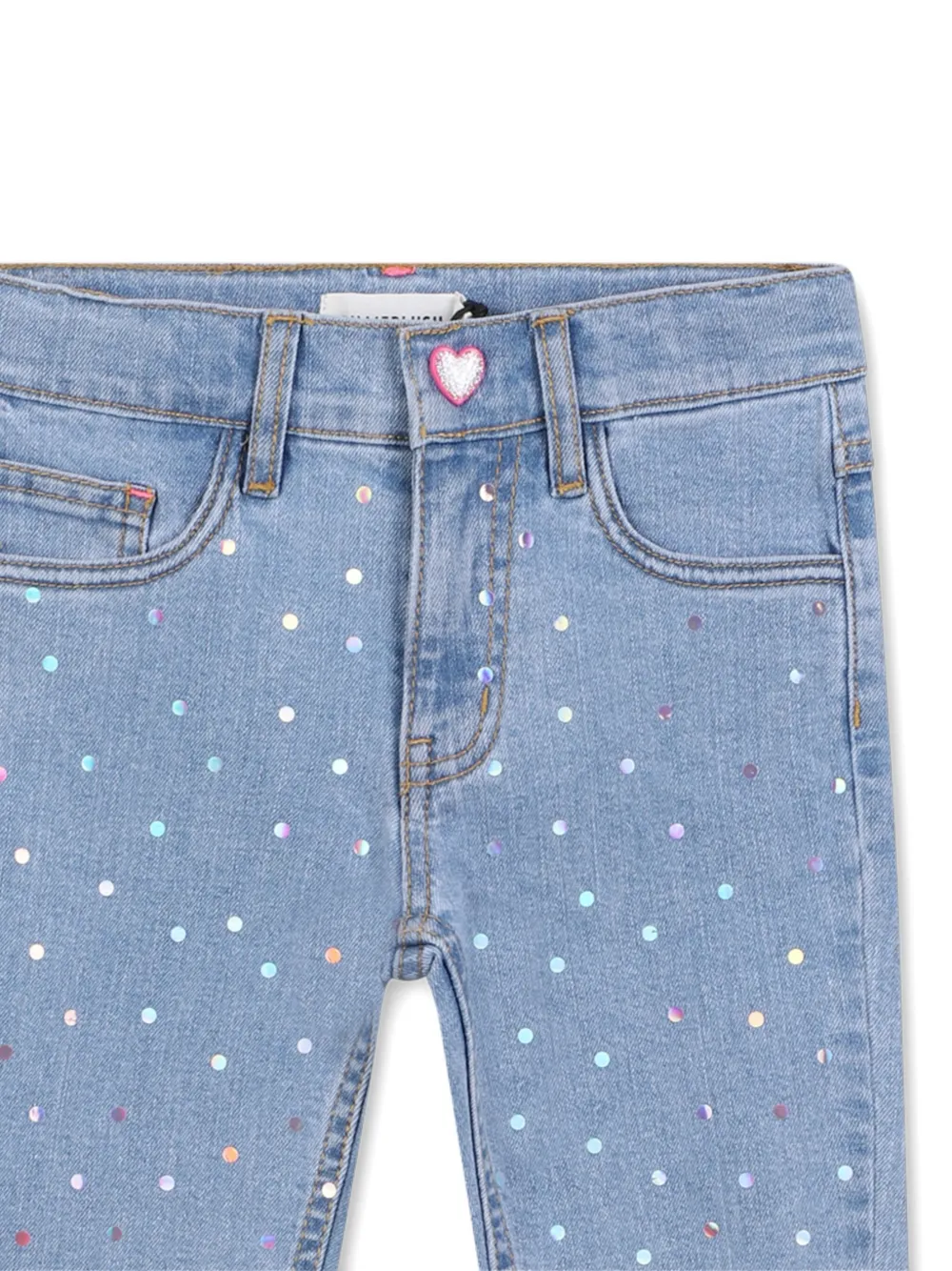 Billieblush Jeans verfraaid met kralen Blauw