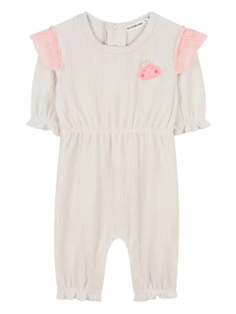 Billieblush ruffle-detail romper