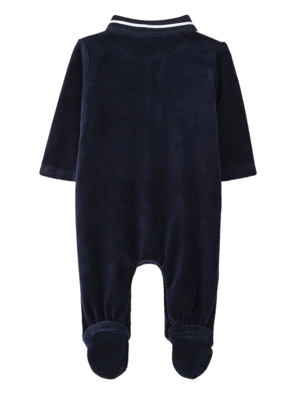 BOSS Kidswear Pyjama met logoprint - Blauw